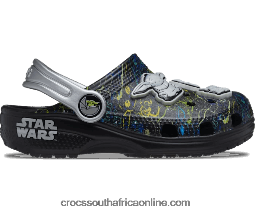 Kids Classic Grogu Clog Black Crocs FBL6TX1615