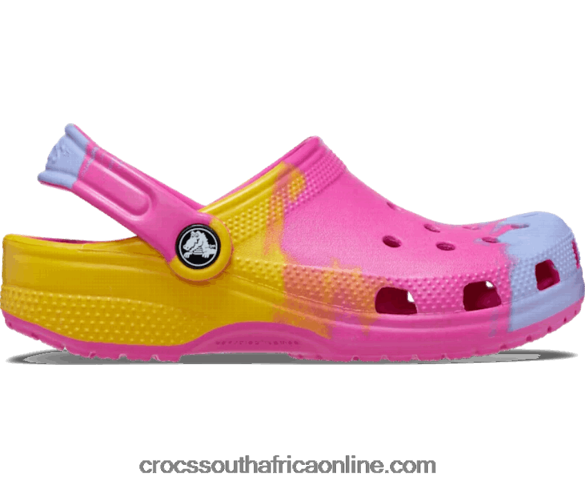 Kids Classic Ombre Clog Juice/Multi Crocs FBL6TX1516