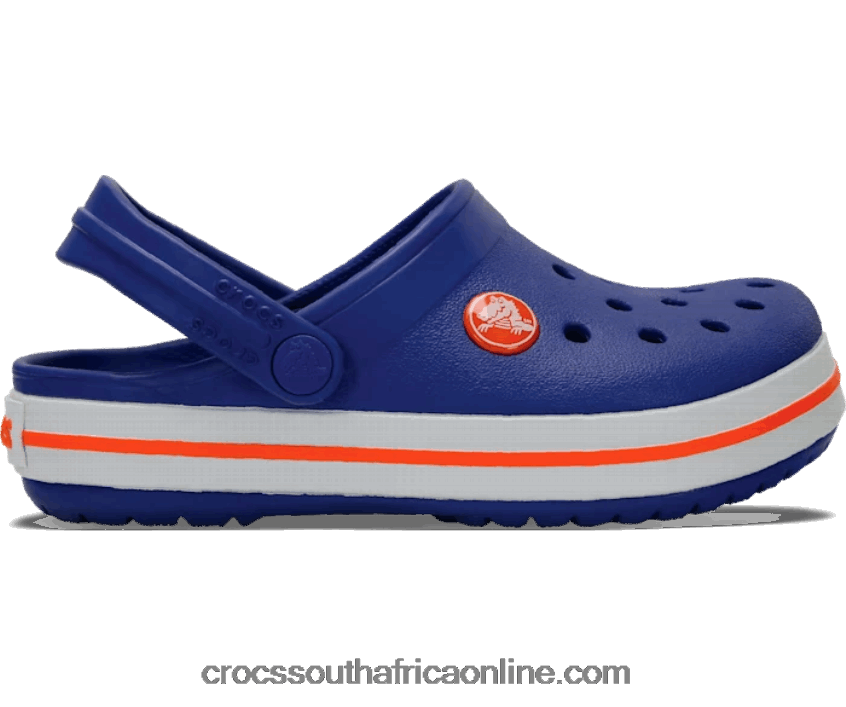 Kids Crocband Clog Cerulean Blue Crocs FBL6TX1544