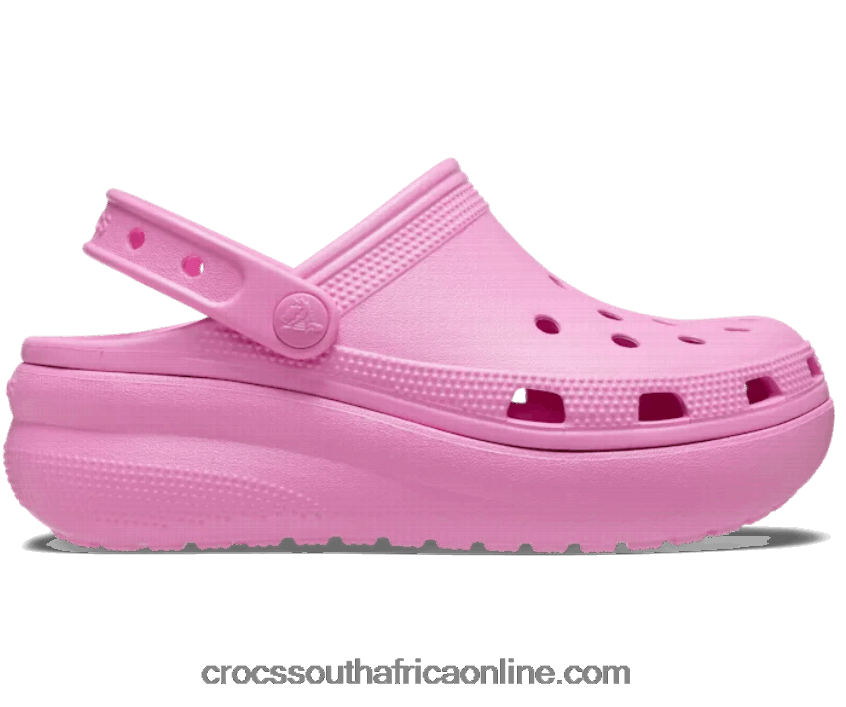Kids Cutie Crush Clog Taffy Pink Crocs FBL6TX1612