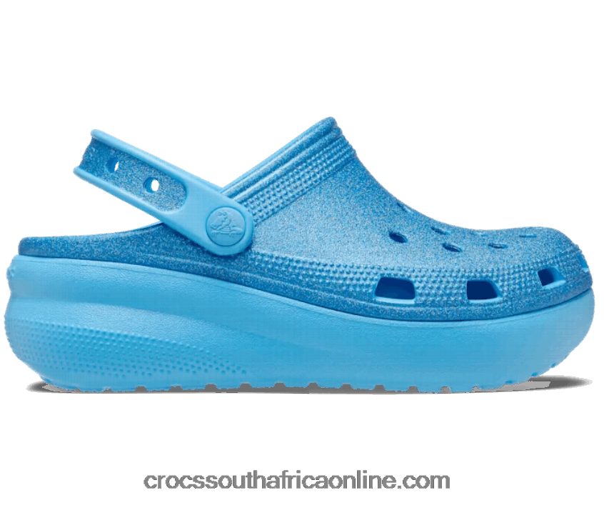 Kids Cutie Crush Glitter Clog Oxygen Crocs FBL6TX1492
