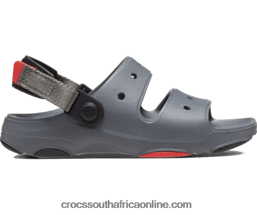 Kids All-Terrain Sandal Slate Grey Crocs FBL6TX1523