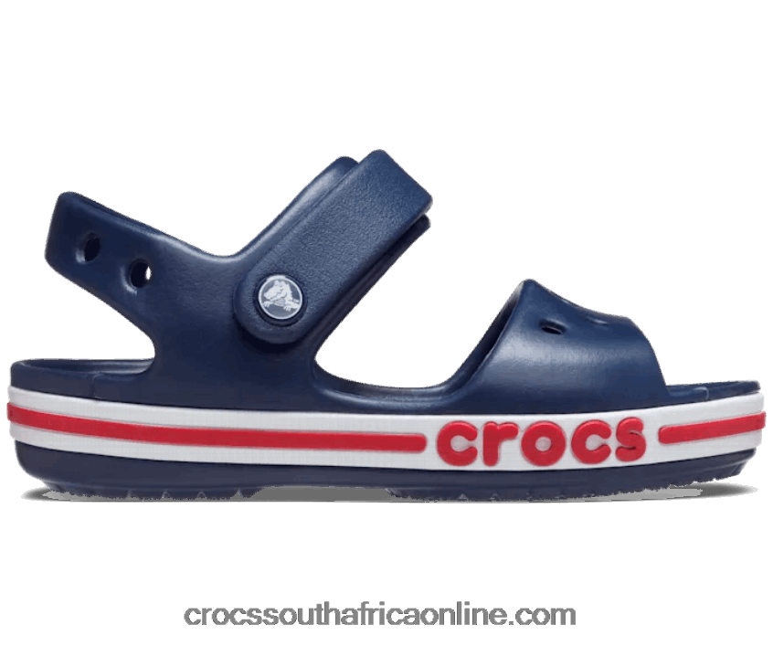 Kids Bayaband Sandal Navy/Pepper Crocs FBL6TX1637