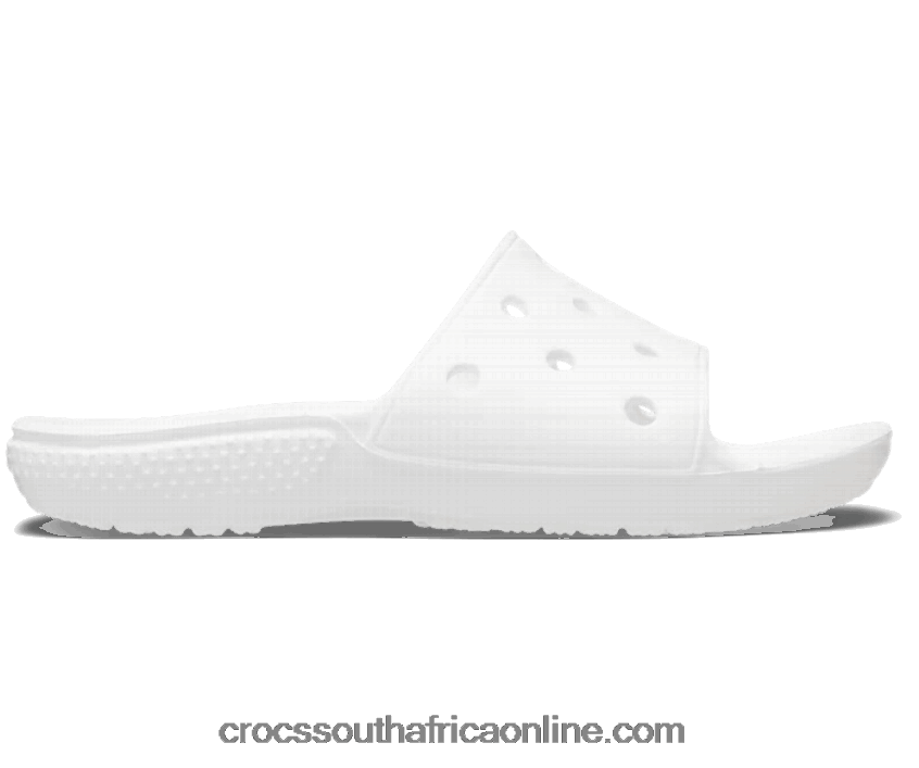Kids Classic Slide White Crocs FBL6TX1632