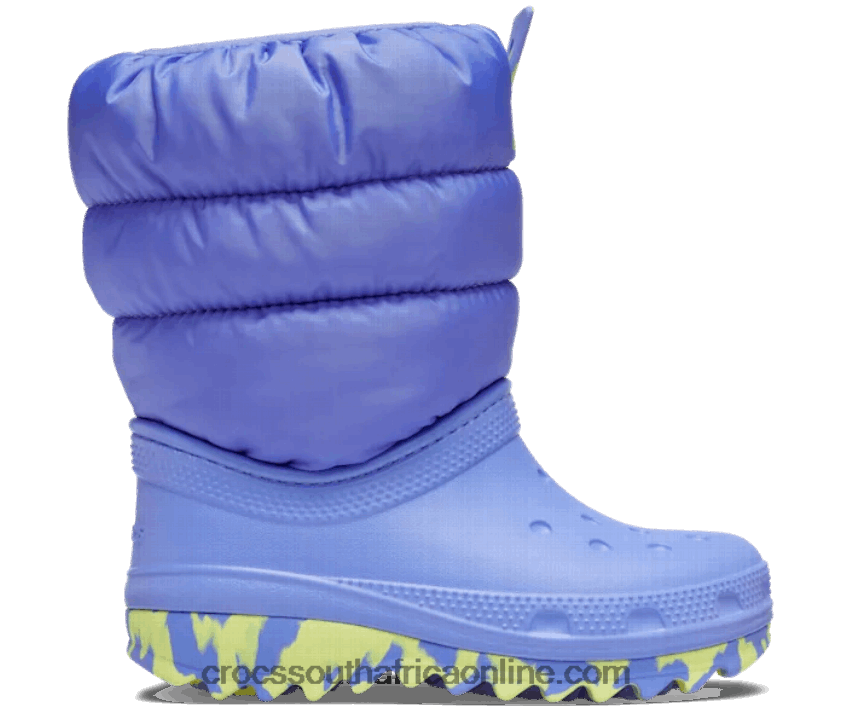 Kids Toddler Classic Neo Puff Boot Digital Violet Crocs FBL6TX1444