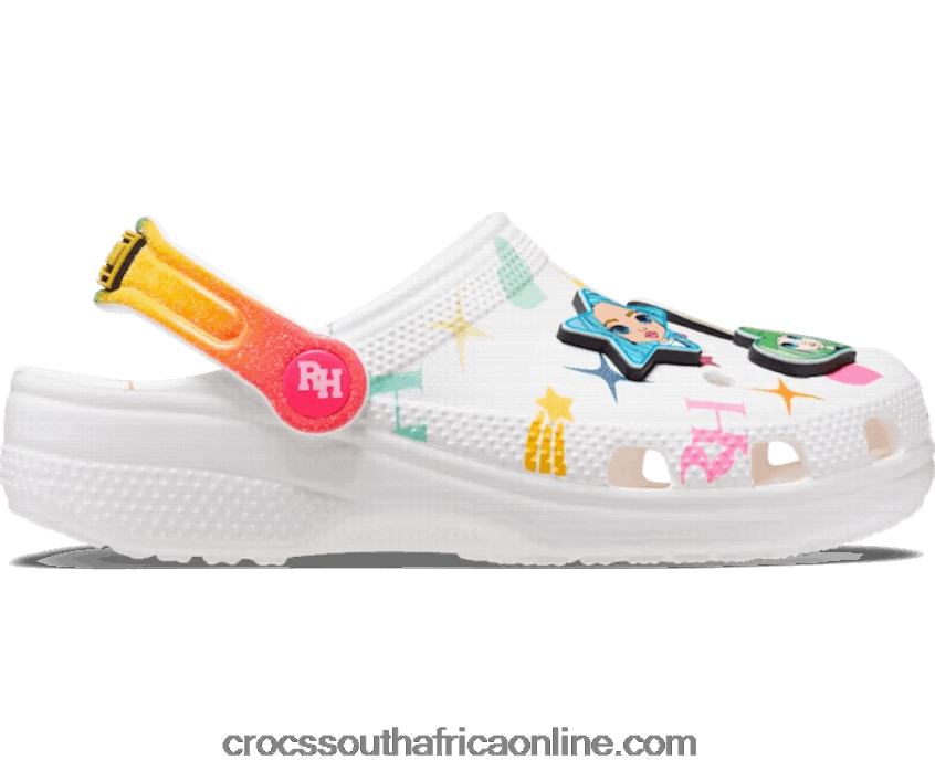 Kids Classic Rainbow High Clog Multi Crocs FBL6TX1378
