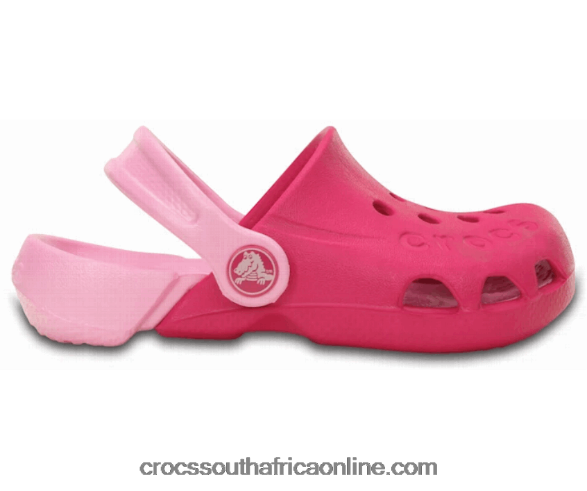 Kids Electro Clog Candy Pink/Carnation Crocs FBL6TX1428