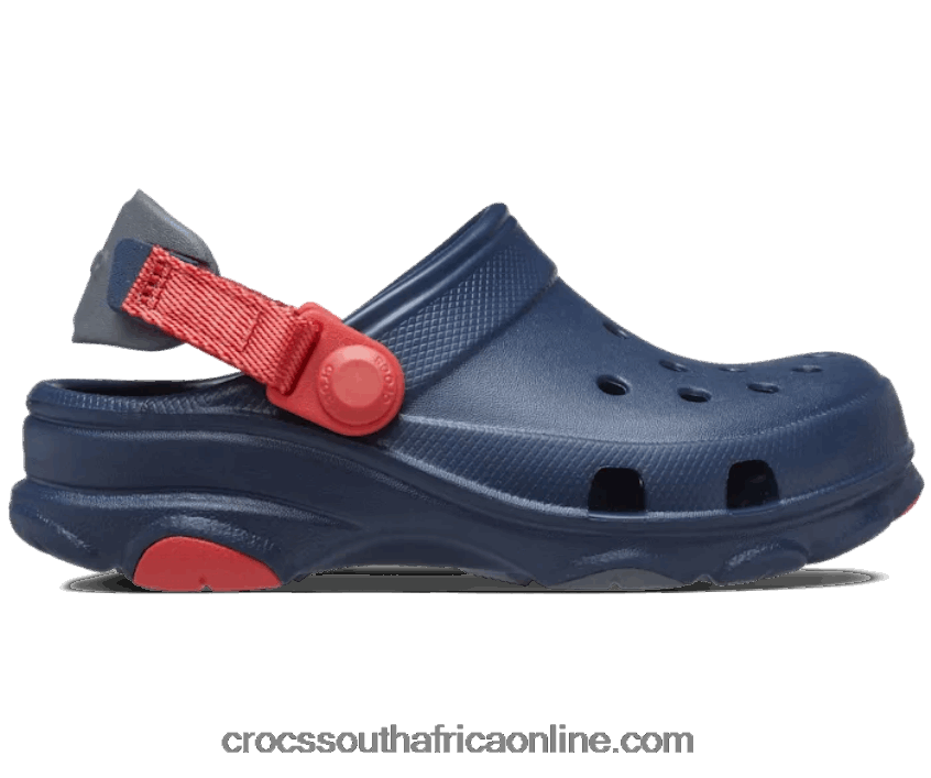 Kids Toddler All-Terrain Clog Navy Crocs FBL6TX1421
