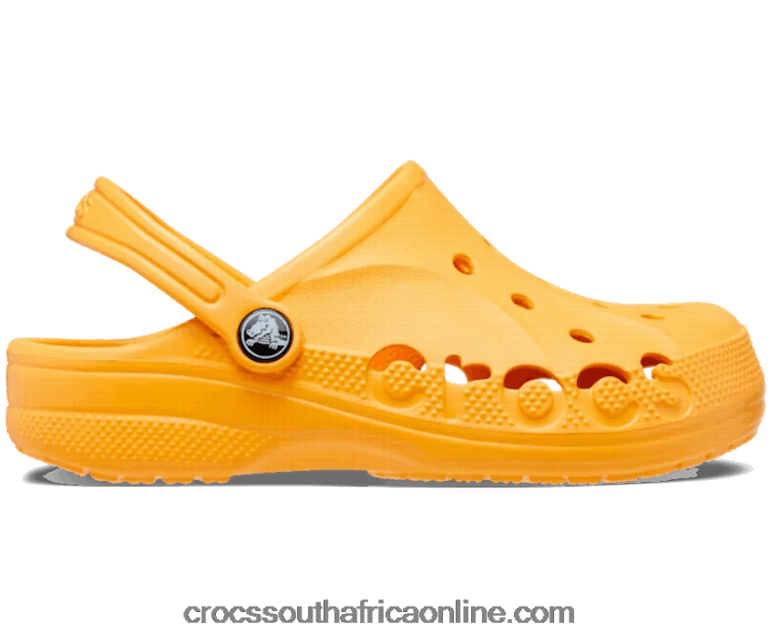 Kids Toddler Baya Clog Orange Sorbet Crocs FBL6TX1405