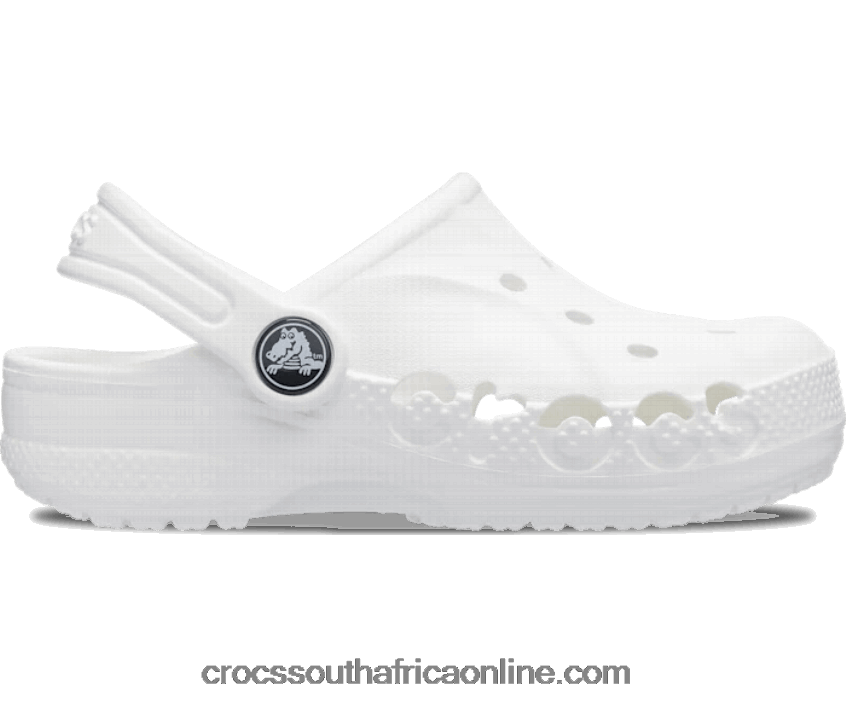 Kids Toddler Baya Clog White Crocs FBL6TX1401