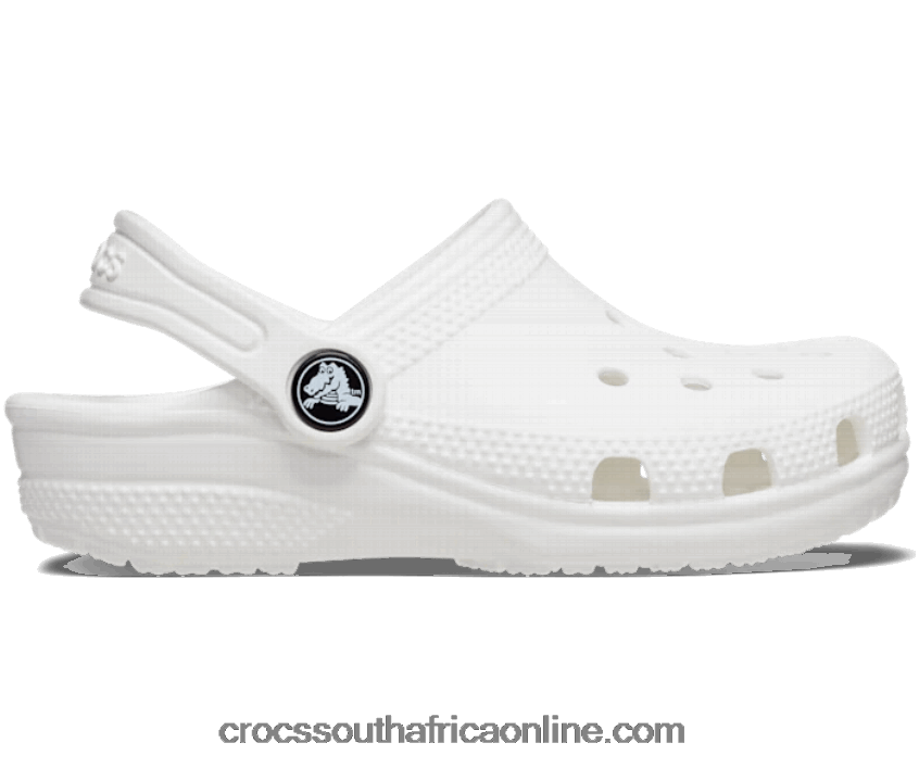 Kids Toddler Classic Clog White Crocs FBL6TX1319