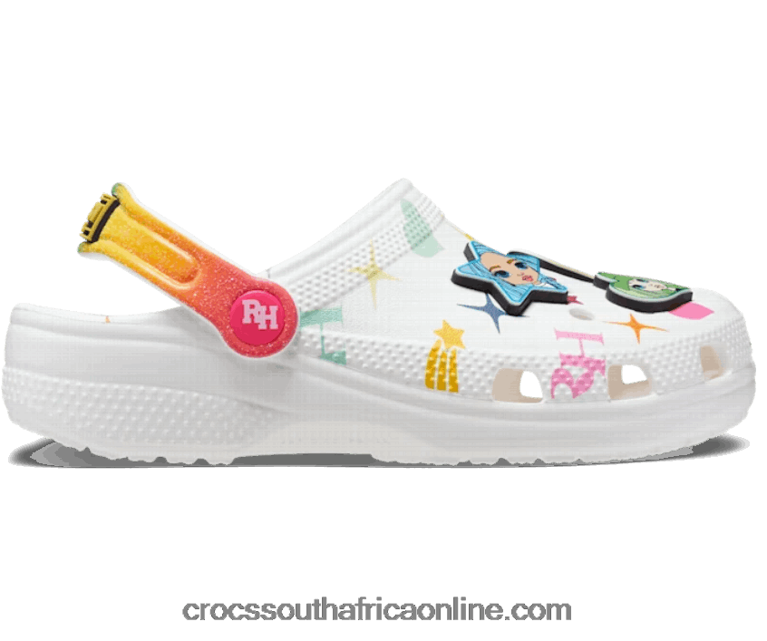 Kids Toddler Classic Rainbow High Clog Multi Crocs FBL6TX1379