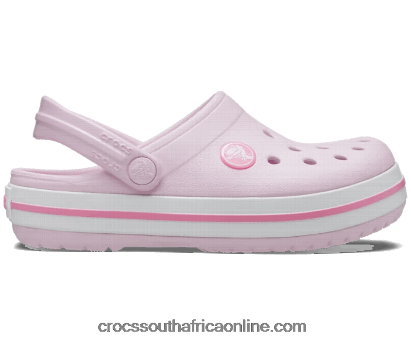 Kids Toddler Crocband Clog Ballerina Pink Crocs FBL6TX1415
