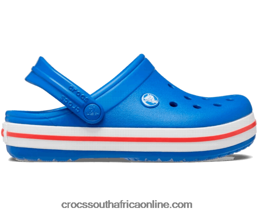 Kids Toddler Crocband Clog Blue Bolt Crocs FBL6TX1412