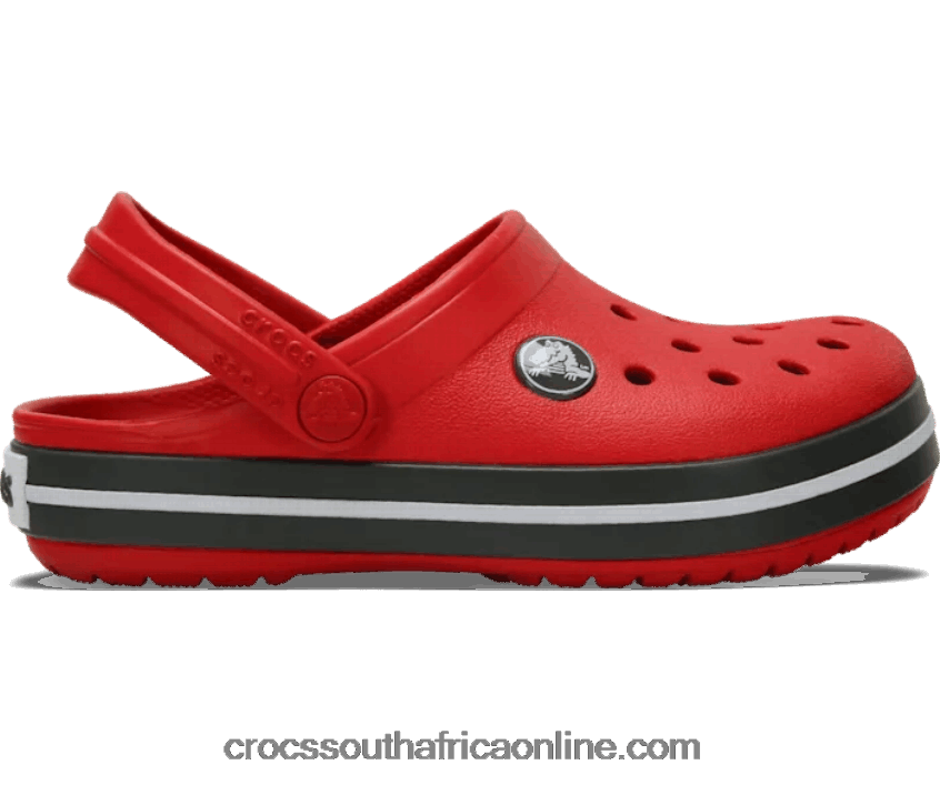 Kids Toddler Crocband Clog Pepper/Graphite Crocs FBL6TX1416