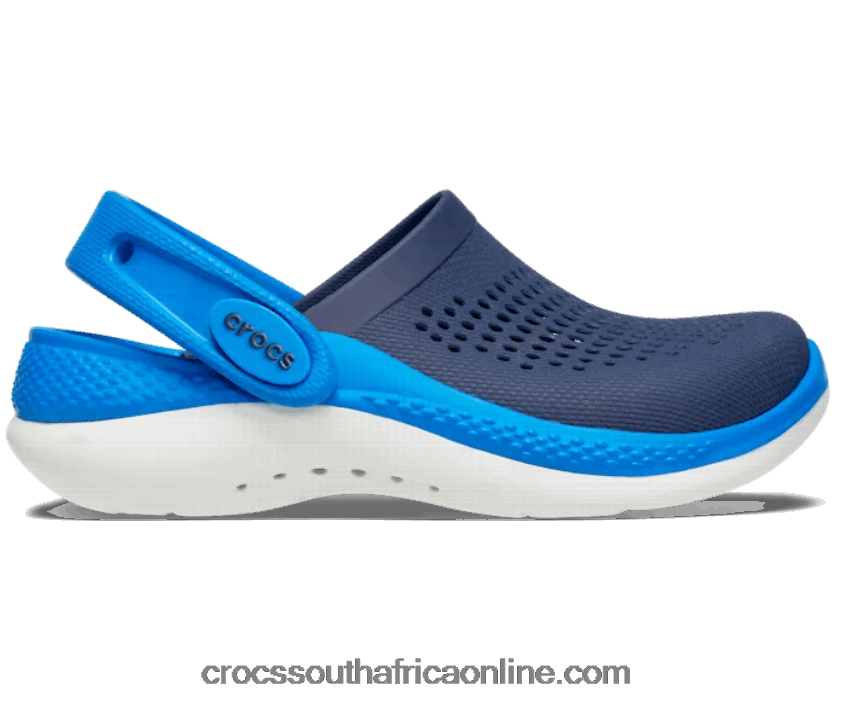 Kids Toddler Literide 360 Clog Navy/Bright Cobalt Crocs FBL6TX1424