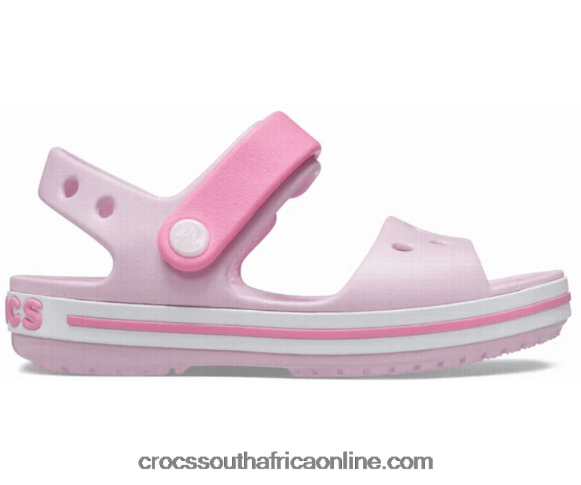 Kids Crocband Sandal Ballerina Pink Crocs FBL6TX1452